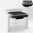 Bar podświetlany do ogroodu design Slide Break Line Viadurini