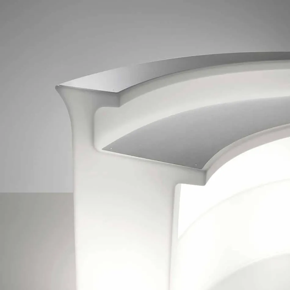 Jasny kontuar barowy Nowoczesny styl listwowy wykonany we Włoszech Viadurini