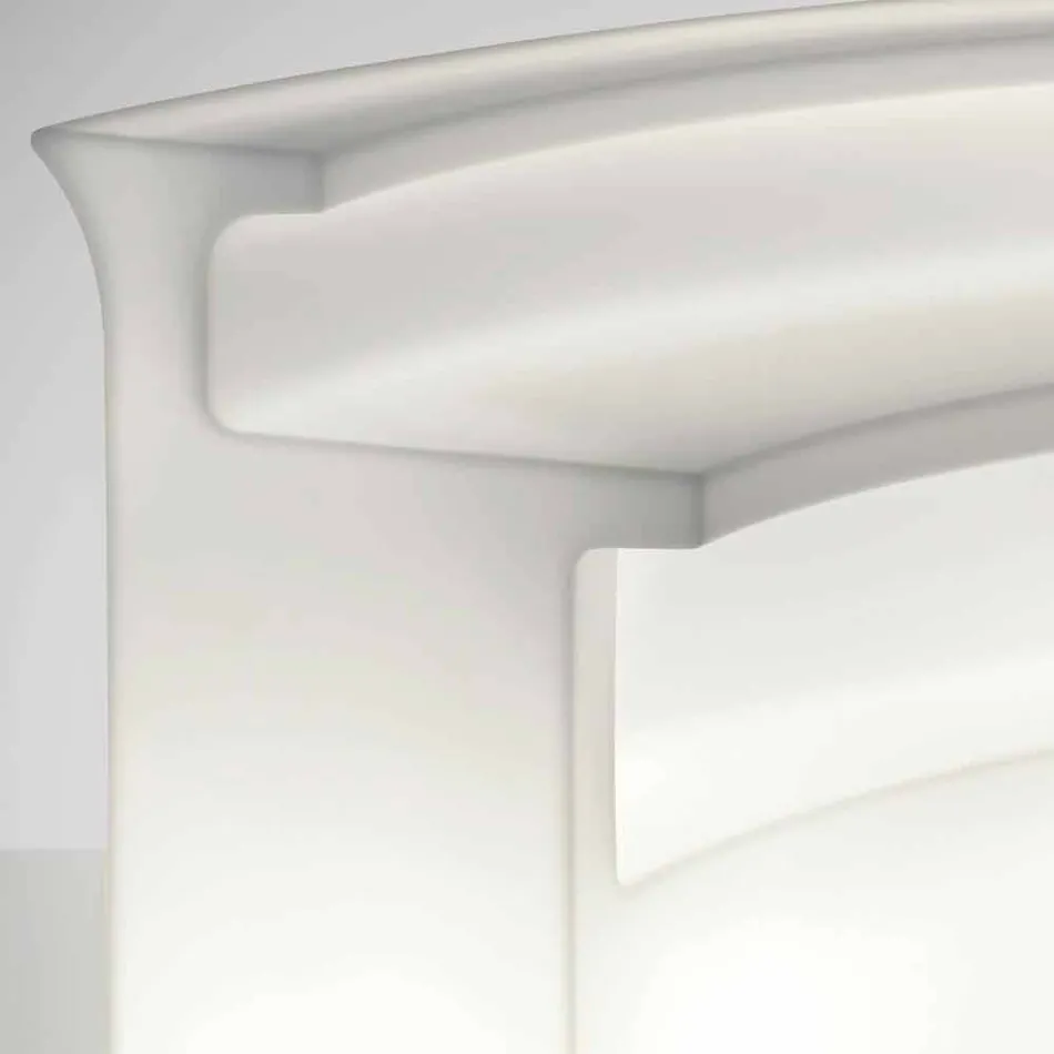 Jasny kontuar barowy Nowoczesny styl listwowy wykonany we Włoszech Viadurini