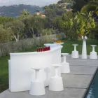 Jasny kontuar barowy Nowoczesny styl listwowy wykonany we Włoszech Viadurini