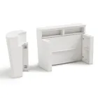 Modułowa lada z oświetleniem zewnętrznym Made in Italy - Mistra Viadurini