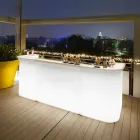 Nowoczesny blat barowy Slide Break Line bright made in Italy Viadurini