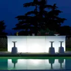 Nowoczesny blat barowy Slide Break Line bright made in Italy Viadurini