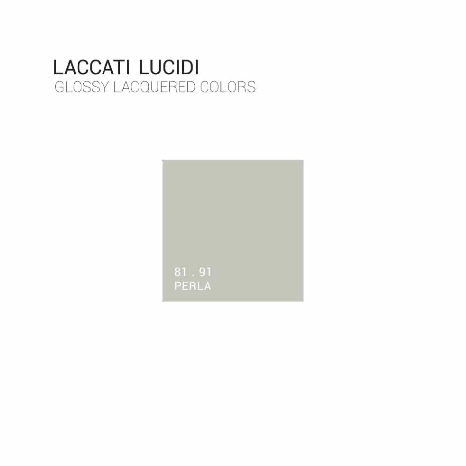 Nowoczesny design podwieszany zlewozmywak 85x55x55cm lakierowane drewno Arya Viadurini