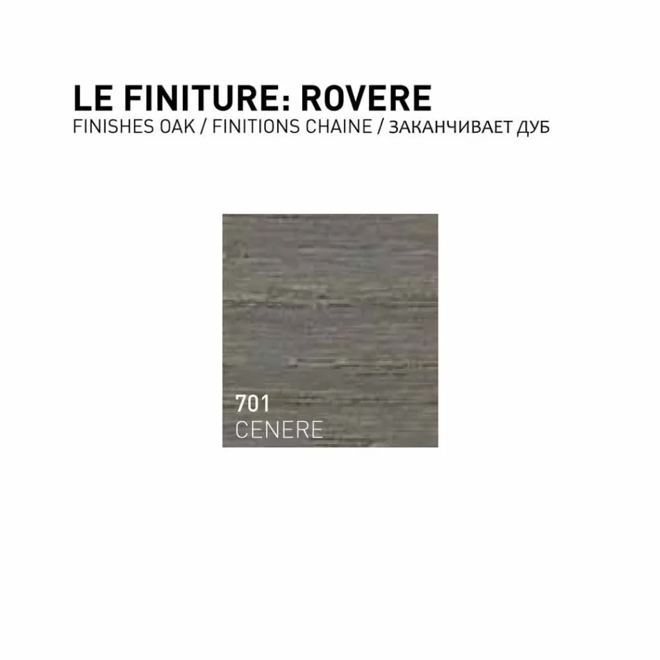 Nowoczesny design podwieszany zlewozmywak 85x55x55cm lakierowane drewno Arya Viadurini