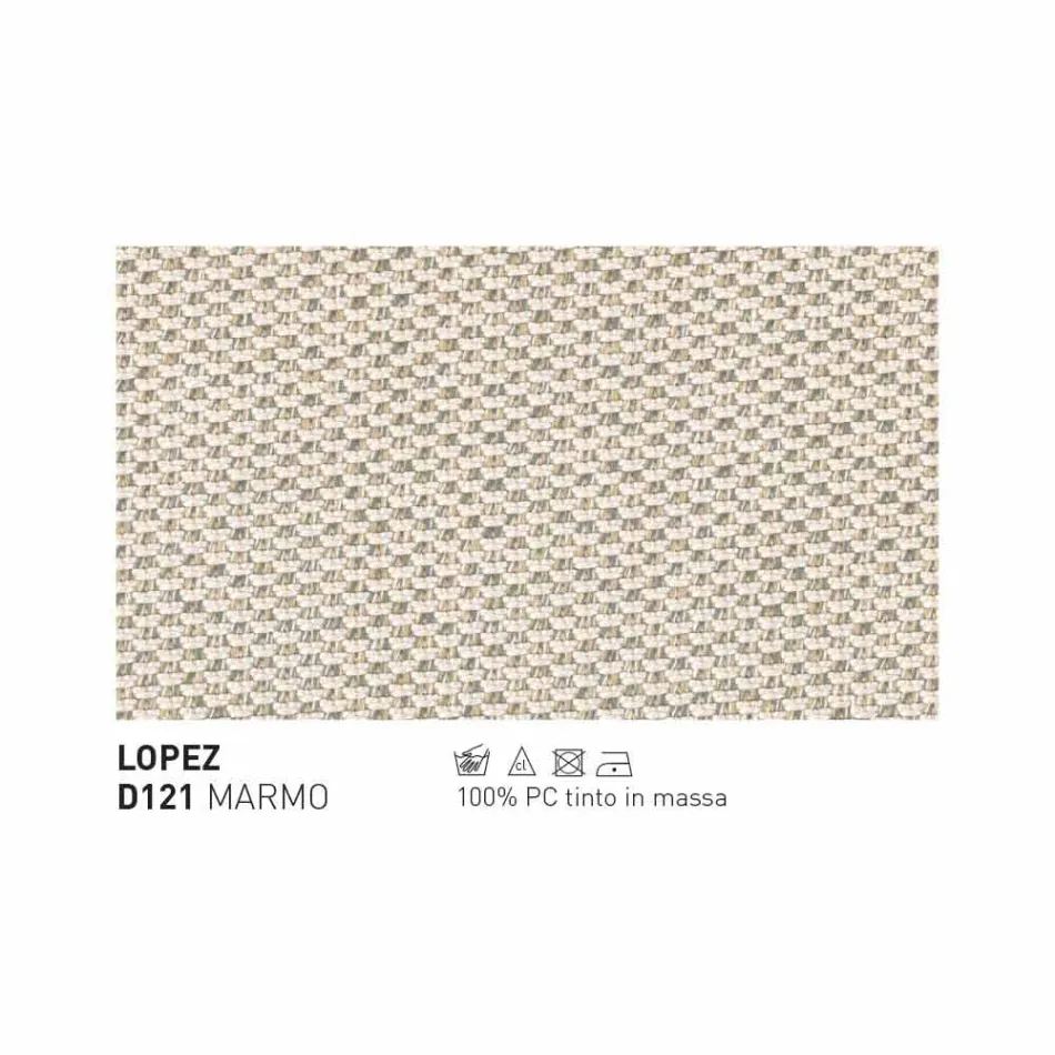 Fotel ogrodowy Bergere Varaschin Summer Set of modern design Viadurini