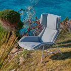 Fotel ogrodowy Bergere Varaschin Summer Set of modern design Viadurini