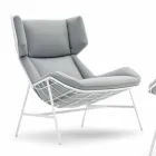 Fotel ogrodowy Bergere Varaschin Summer Set of modern design Viadurini