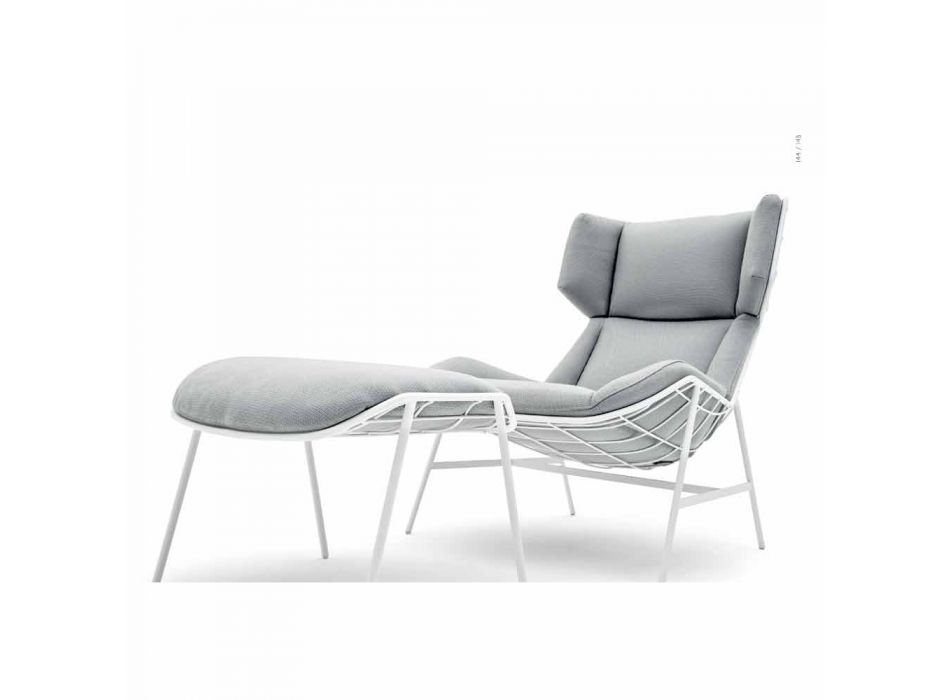 Fotel ogrodowy Bergere Varaschin Summer Set of modern design Viadurini