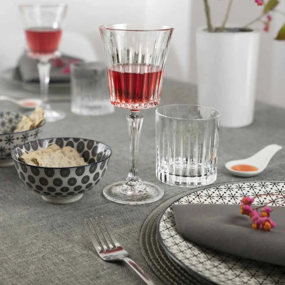 Podwójne staroświeckie niskie okulary 12 sztuk luksusowe - Senzatempo Viadurini