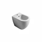 Nowoczesny ceramiczny bidet Shine Square Rimless 54x35cm wykonany we Włoszech Viadurini