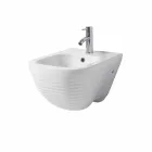 Zawieszony Bidet Made in Italy Design w Trabia Ceramics Viadurini