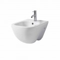 Zaprojektowany bidet podwieszany z ceramiki Made in Italy Trabia