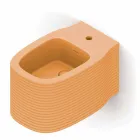 Ceramiczny bidet wiszący o nowoczesnym designie wyprodukowany we Włoszech, Hamlet Viadurini