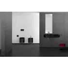 Ceramiczny bidet wiszący o nowoczesnym designie wyprodukowany we Włoszech, Hamlet Viadurini