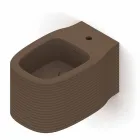 Ceramiczny bidet wiszący o nowoczesnym designie wyprodukowany we Włoszech, Hamlet Viadurini