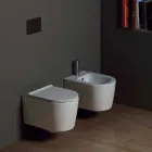 Nowoczesny ceramiczny bidet Shine Square 50x35cm, wyprodukowany we Włoszech Viadurini