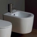 Nowoczesny ceramiczny bidet Shine Square 50x35cm, wyprodukowany we Włoszech