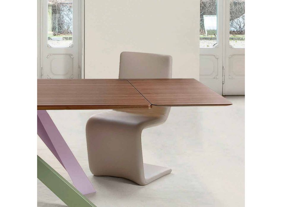 Stół do fornirowania z drewna stołowego Bonaldo Big Table wykonany we Włoszech