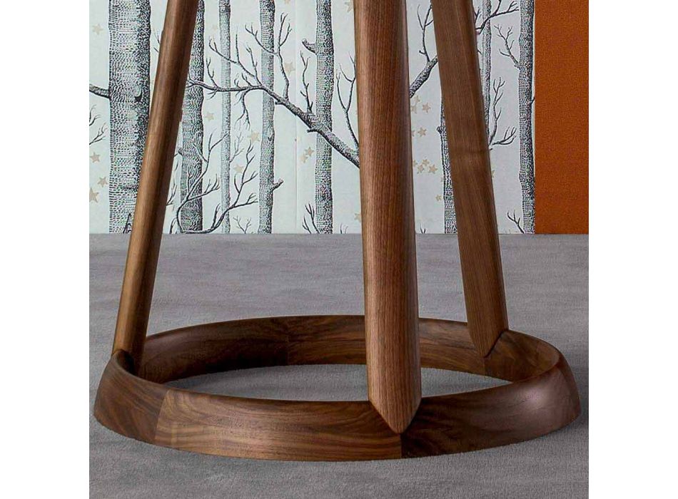 Okrągły stół Bonaldo Greeny Podłoga marmurowa Calacatta wykonana we Włoszech Viadurini