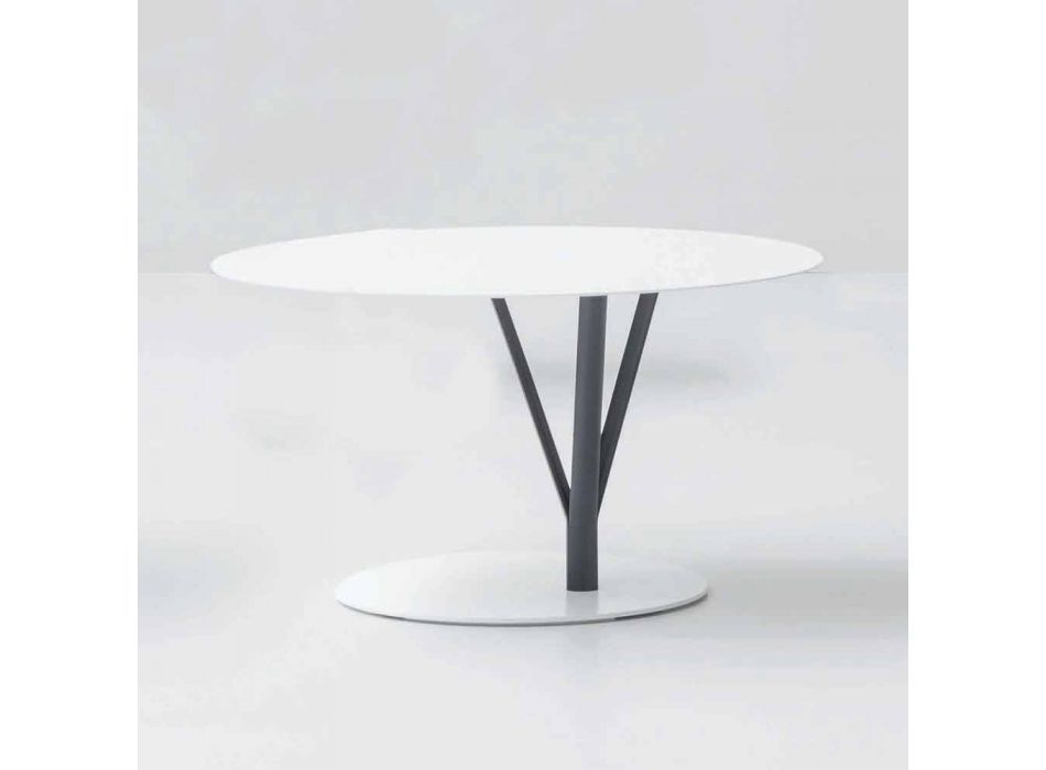 Stół designerski Bonaldo Kadou wykonany ze stali D70cm wykonanej we Włoszech