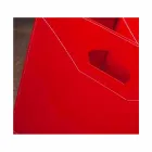 Drewniana torba w 100% wykonana ze skóry Innovo wyprodukowanej we Włoszech Viadurini