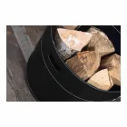 Uchwyt na drewno w 100% wyprodukowany we Włoszech ze skóry Plato Viadurini