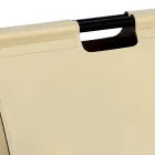 Torba na drewno opałowe z ekoskóry na kółkach Made in Italy - Ślimak Viadurini