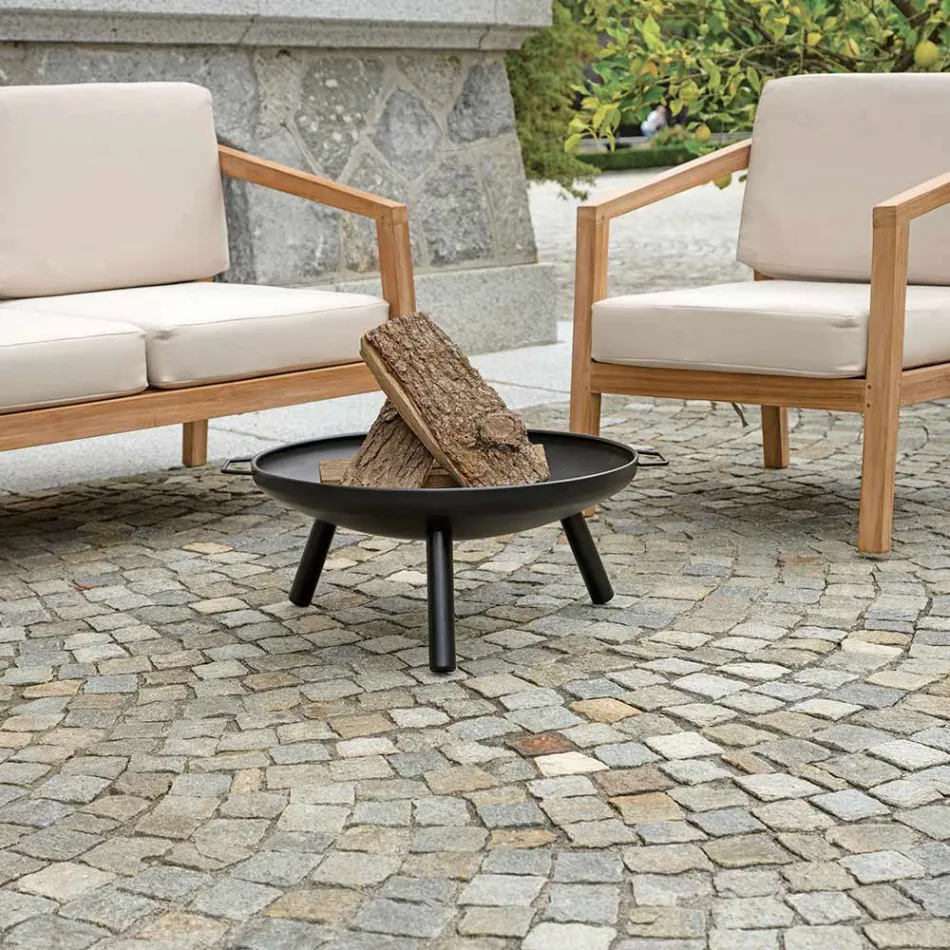 Palenisko zewnętrzne wykonane z żelaza w różnych rozmiarach - Pluto Viadurini