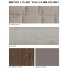 Sypialnia z 4 nowoczesnymi elementami designu Made in Italy - Electric Viadurini