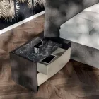 Nowoczesna 4-elementowa sypialnia Made in Italy - Calimero Viadurini