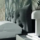 Nowoczesna 4-elementowa sypialnia Made in Italy - Calimero Viadurini