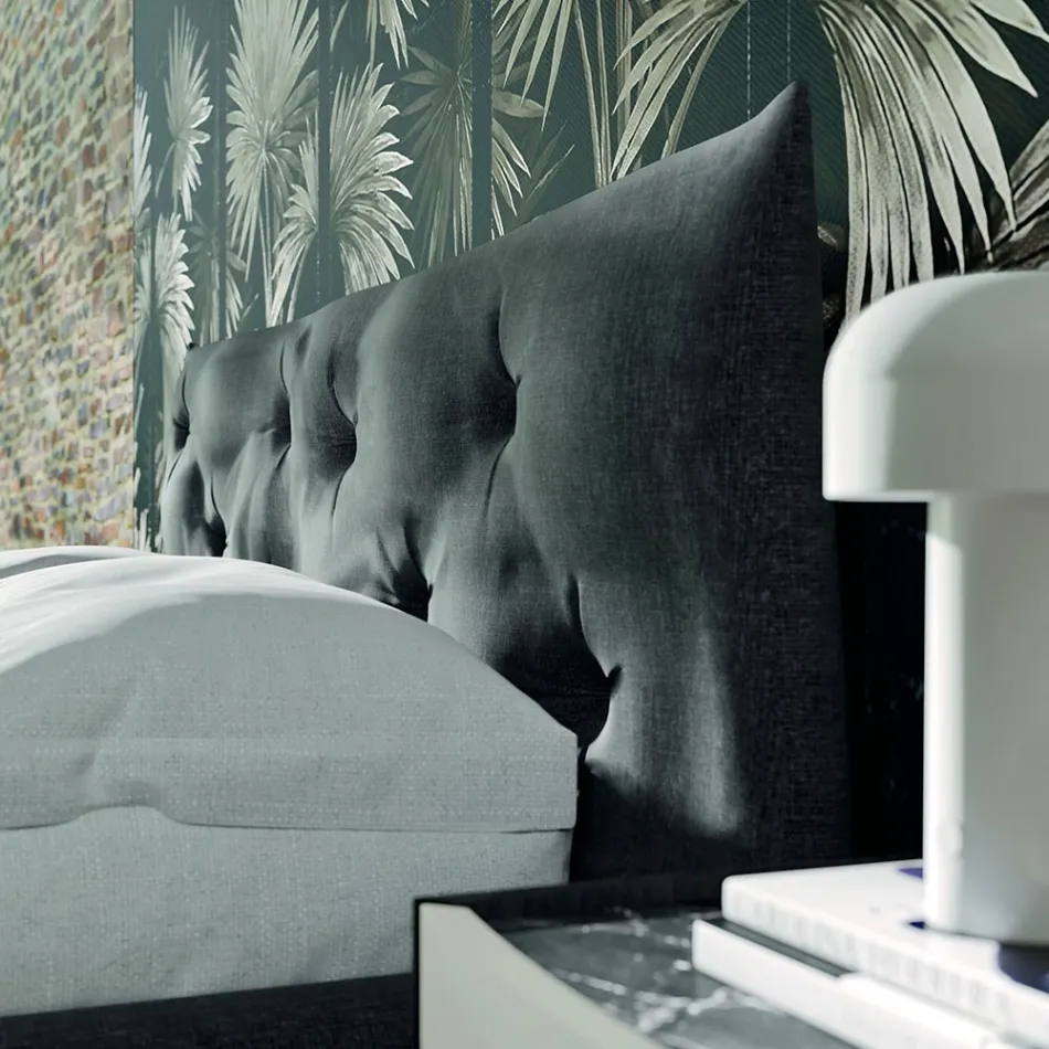 Nowoczesna 4-elementowa sypialnia Made in Italy - Calimero Viadurini