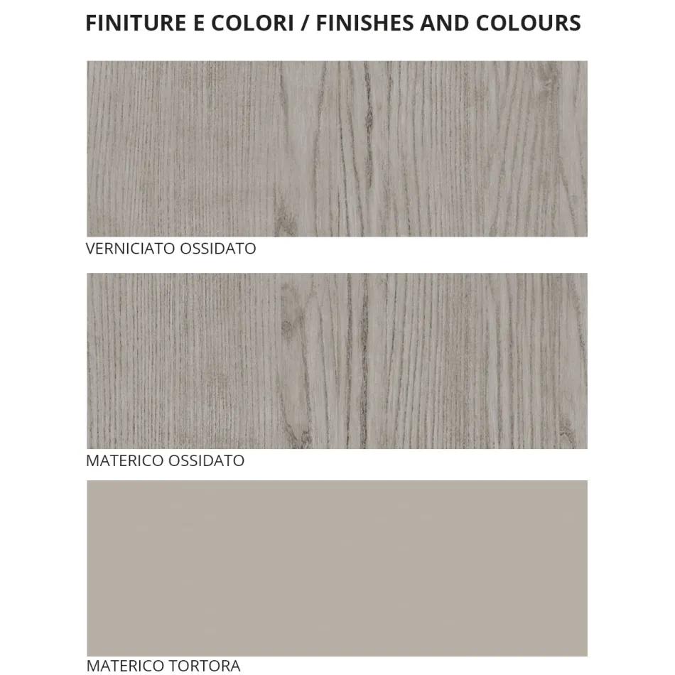 Kompletna sypialnia z 4 wysokiej jakości elementami Made in Italy - Odema Viadurini