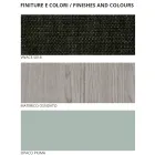 Kompletna sypialnia z 4 nowoczesnymi elementami Made in Italy Cenne - Verminia Viadurini