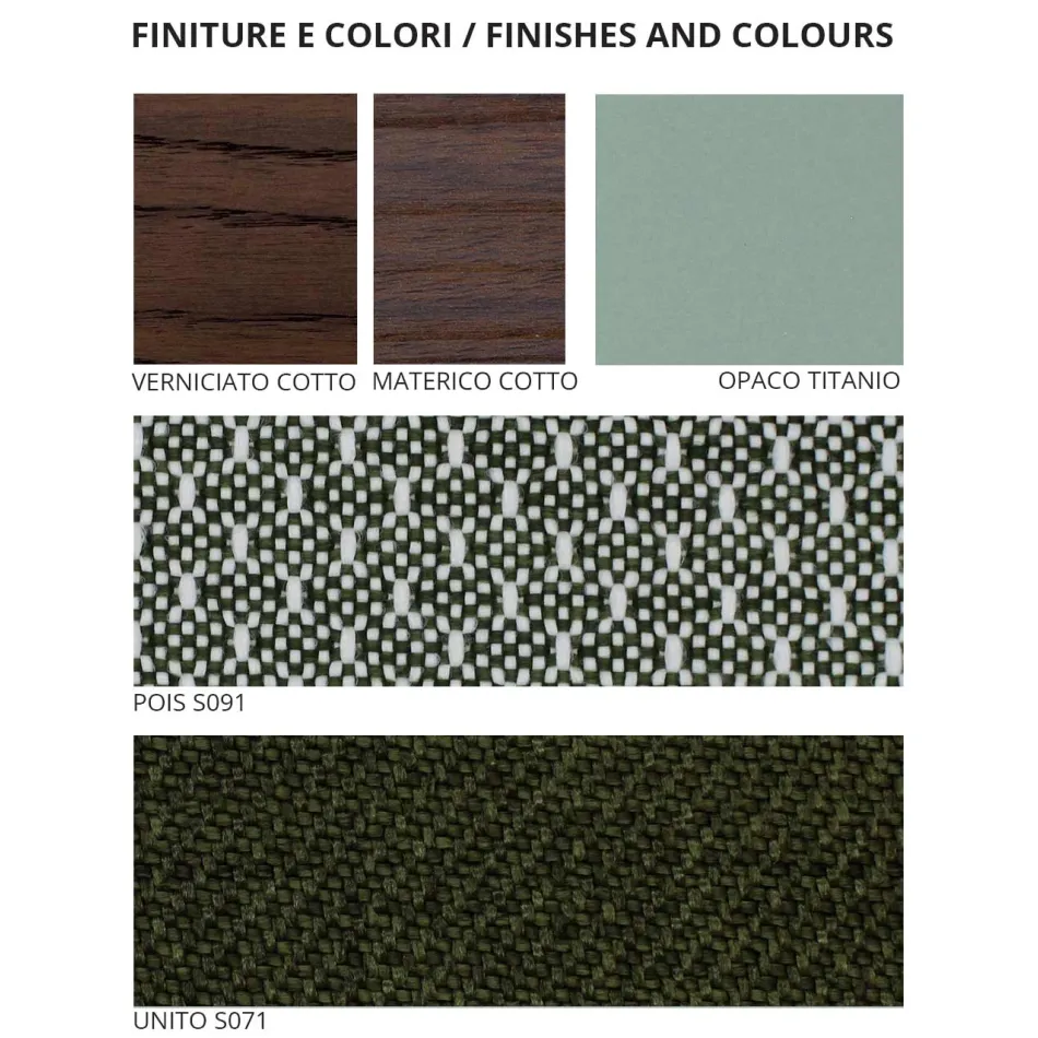 Kompletna sypialnia z 5 nowoczesnymi elementami Made in Italy - Shaila Viadurini