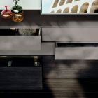 Kompletna 6-elementowa luksusowa sypialnia Made in Italy - Adige Viadurini