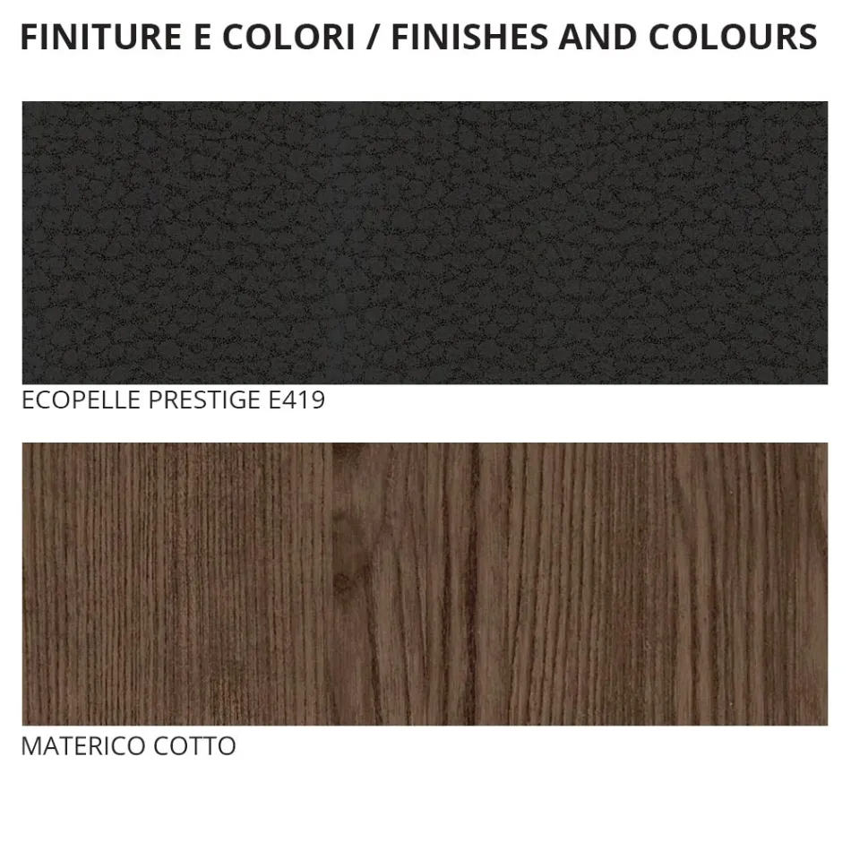 Sypialnia z podwójnym łóżkiem 4 Elements Made in Italy Luxury - Gamma Viadurini