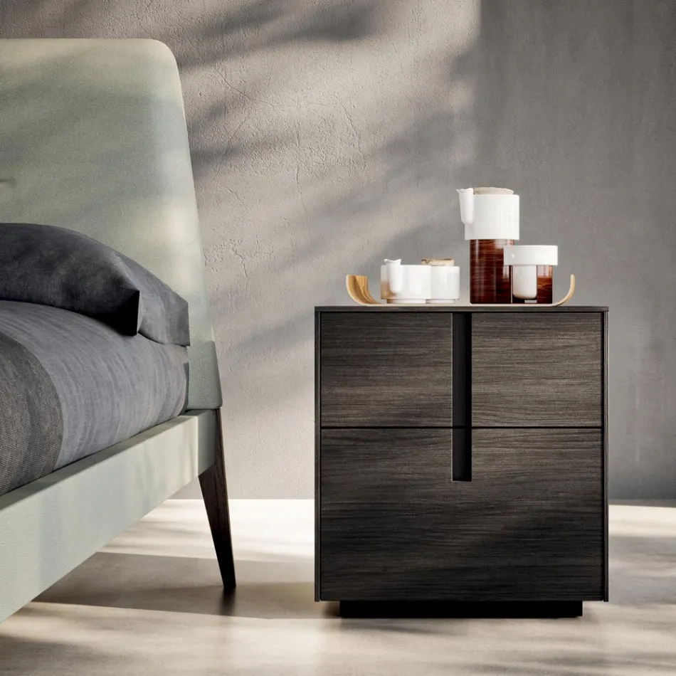 Pokój Dwuosobowy z 5 Elementami Nowoczesny Styl Made in Italy - Octavia Viadurini