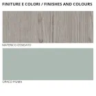 Nowoczesna sypialnia z 4 elementami w nowoczesnym stylu Made in Italy - Lusinda Viadurini