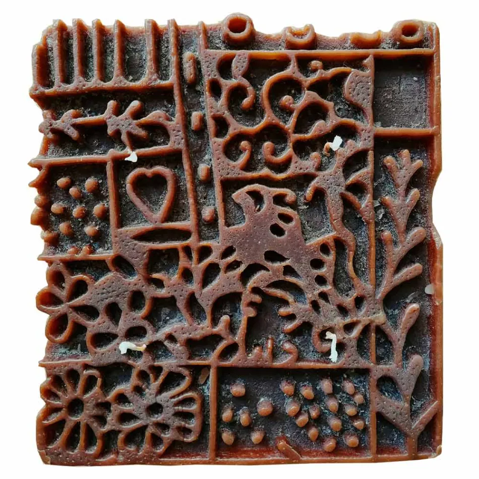 Świeca rzemieślnicza z 4 knotami z wosku zapachowego Made in Italy - Tacna Viadurini