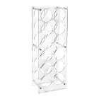 Przezroczysty uchwyt na butelkę z pleksi Made in Italy - Whines Viadurini