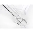 Wózek kuchenny 4 kółka z przezroczystego pleksi lub z drewnem - Magimbo Viadurini