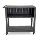 Wózek zewnętrzny z malowanego aluminium z różnymi wykończeniami - Hotel Viadurini