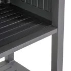 Wózek zewnętrzny z malowanego aluminium z różnymi wykończeniami - Hotel Viadurini