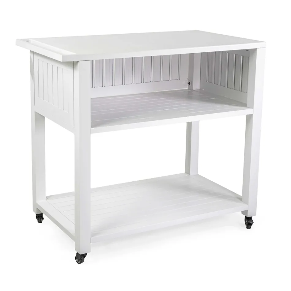 Wózek zewnętrzny z malowanego aluminium z różnymi wykończeniami - Hotel Viadurini