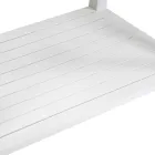 Wózek zewnętrzny z malowanego aluminium z różnymi wykończeniami - Hotel Viadurini