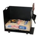 Metalowy wózek na woreczki na pellet z kółkami Made in Italy - Pinguino Viadurini