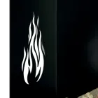 Wózek na drewno z szufladą i kółkami Made in Italy - Alpaca Viadurini