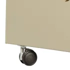 Wózek z drewna i metalu na 4 kołach Made in Italy - Coccinella Viadurini